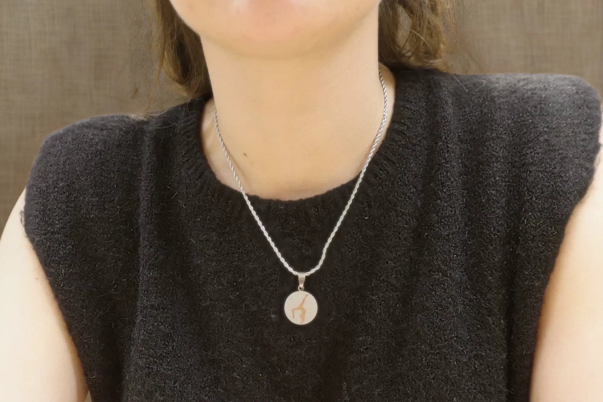 Collier Gymnastique en Argent