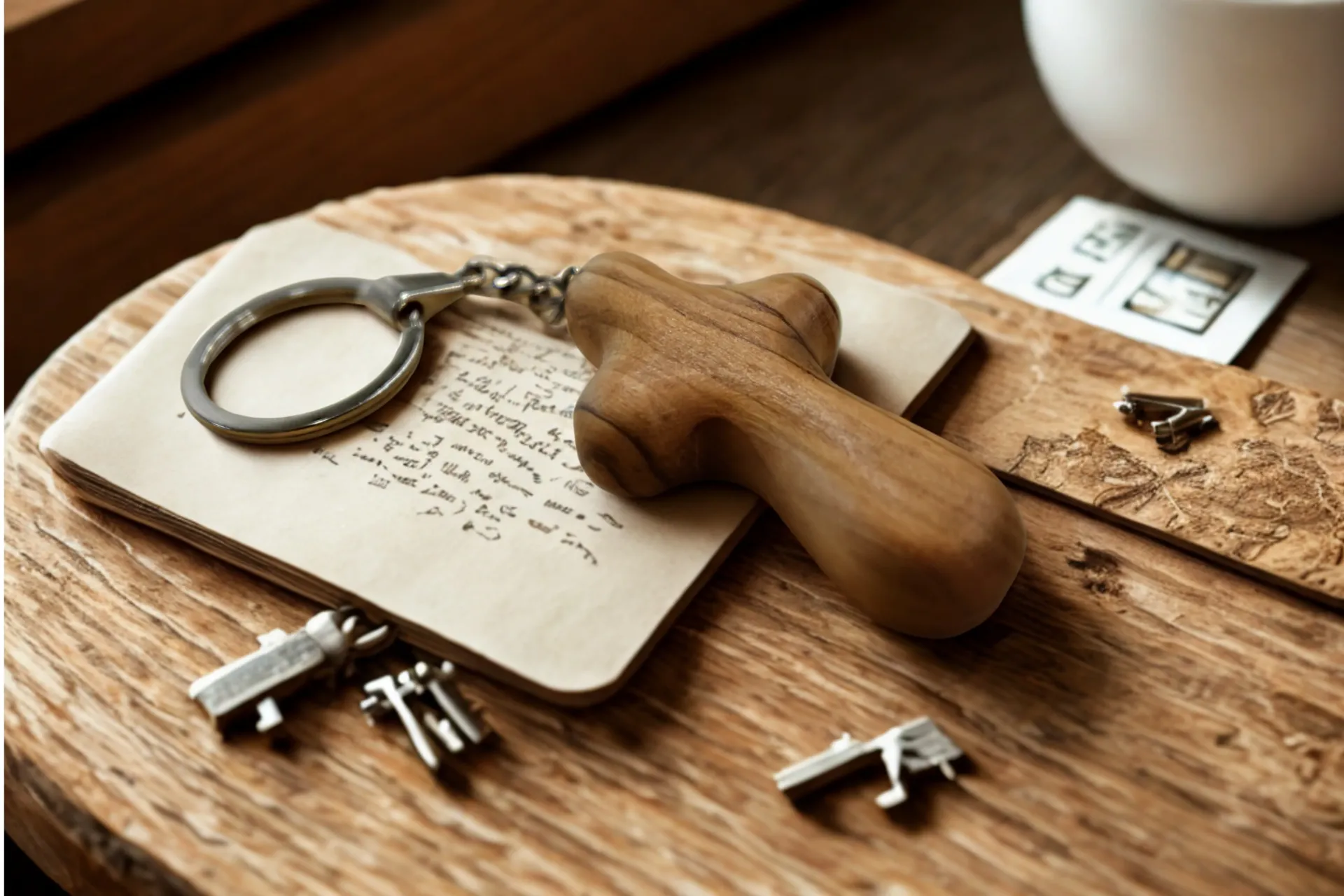 Handmade Olive Wood Lucky Charm