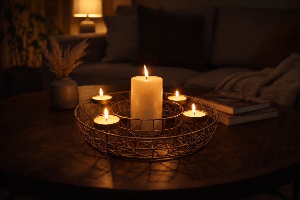Cercle de Lumière - Pièce de Décoration